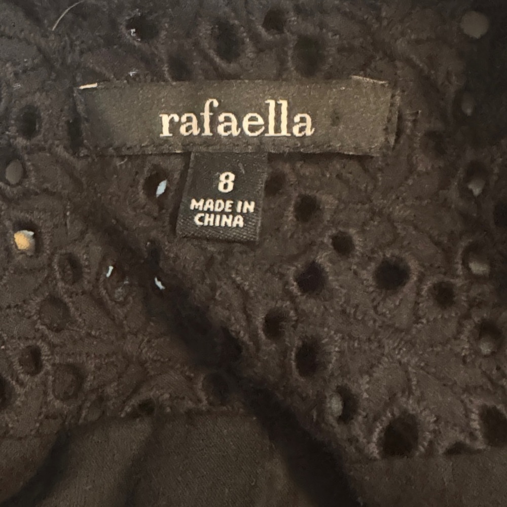 Rafaella Black Textured Women's Blazer Size 8 NWT - Picture 13 of 15